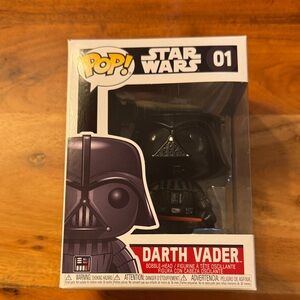 Funko Darth Vader Pop Vinyl Figure - Black and Gray
Bubble head
